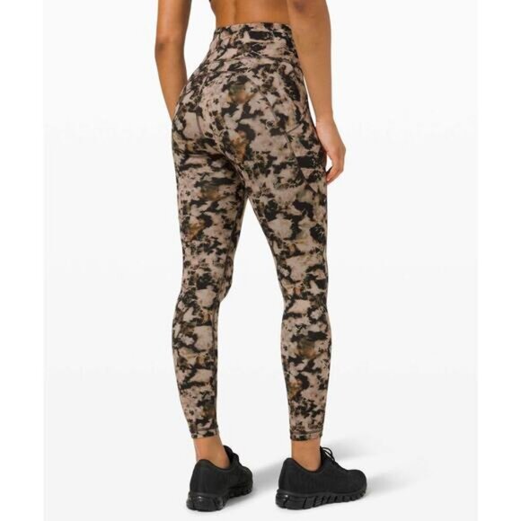 LULULEMON Invigorate High-Rise Tight 25" Size 2 Dispersed Light Raw Linen Multi - Picture 2 of 8